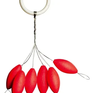 IRON TROUT Trout Leuchtpilot oval/rot 8mm