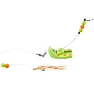 BALZER Plattfisch Perchman Rig, Gelb-Rote Punkte, 28g 1st