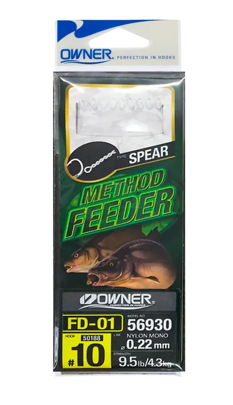 OWNER 50188-FD01 Spear 14 Method Feeder Haken mit Speer 6st