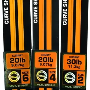 FOX Edges Curve Short Fluoro D-Rig 4 - 20lb Illusion x 2