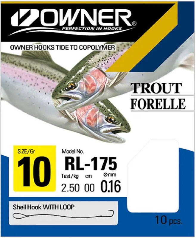 OWNER RL-175 Forelle 6 150cm blau
