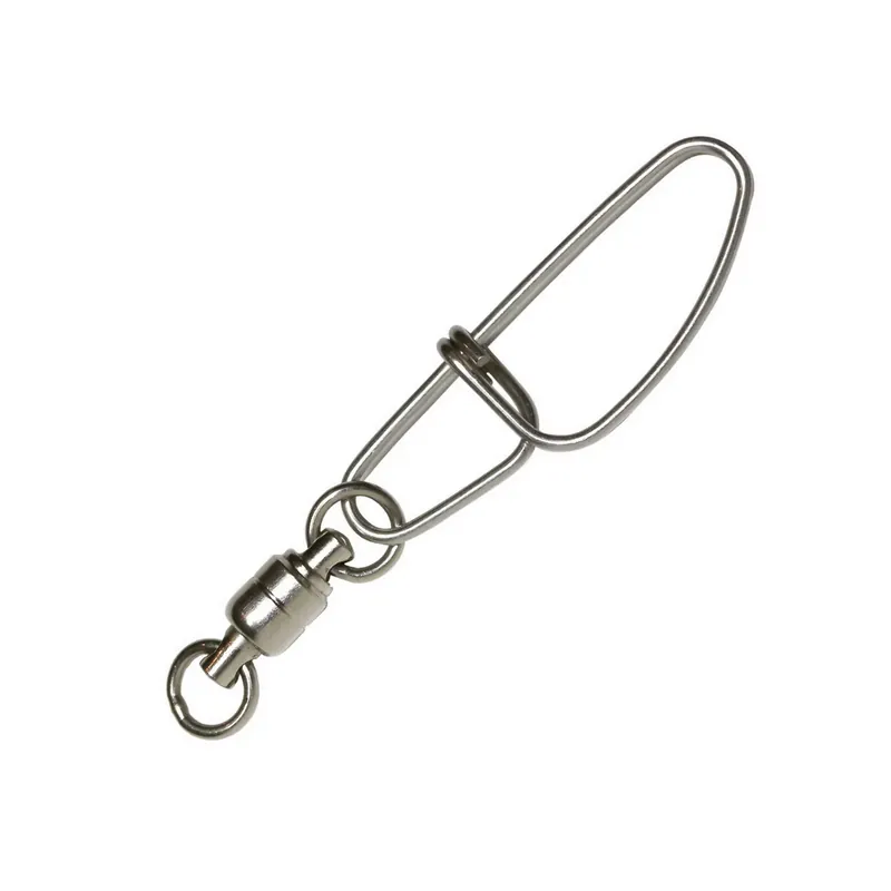 ZECK FISHING Ball Bearing Swivel+ Snap 105kg 3st