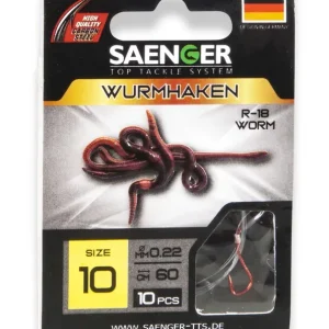 SÄNGER Wurmhaken R-18 60cm 6 / 10pcs.