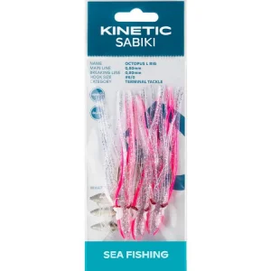 KINETIC Sabiki Octopus L #6/0 Pink/Glow Dorschvorfach