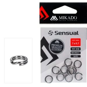 MIKADO Splitring - Stark - Größe 12X1.2mm - 10st