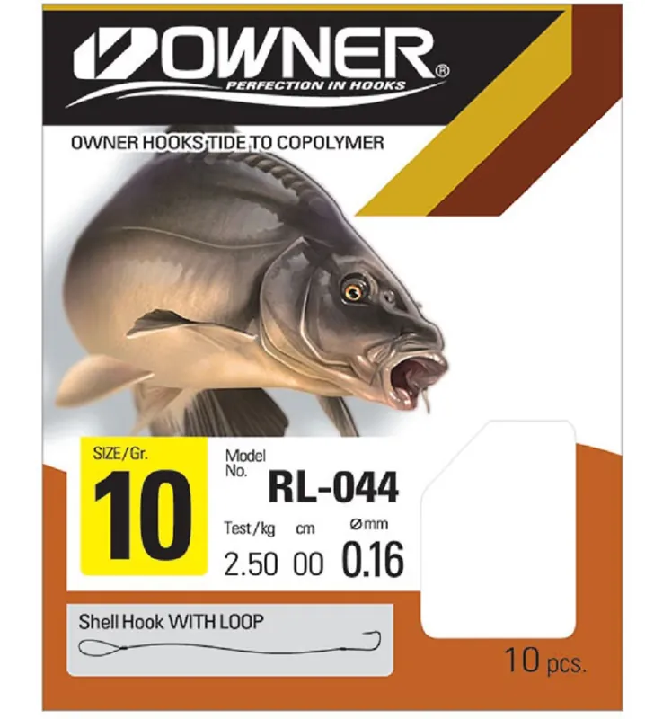 OWNER RL-044 Karpfen 10 70cm Schwarz