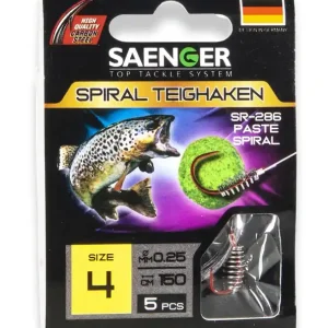 SÄNGER Spiral Teighaken SR-286 150cm 4 / 5pcs.