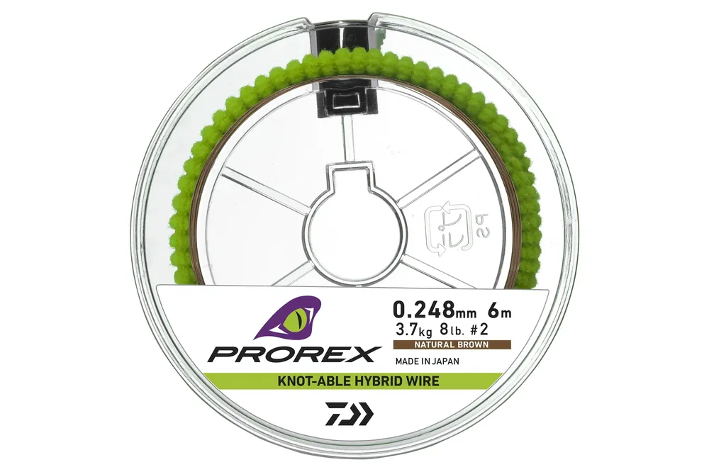 DAIWA Prorex Hybrid Knotable Wire PX HKW 6m brown 5.4kg 0.300mm