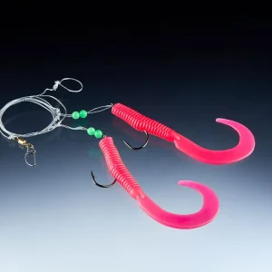BALZER Großdorsch System, pink, mit 2 Haken 8/0 1st