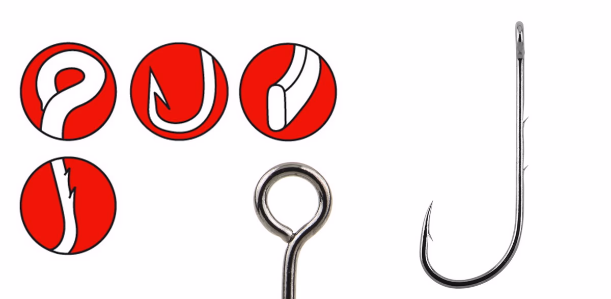 GAMAKATSU Single Hook 31 Größe 4