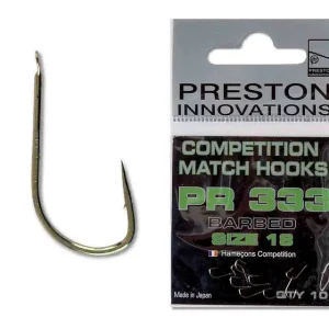 PRESTON Competition Hooks 333 Size 18