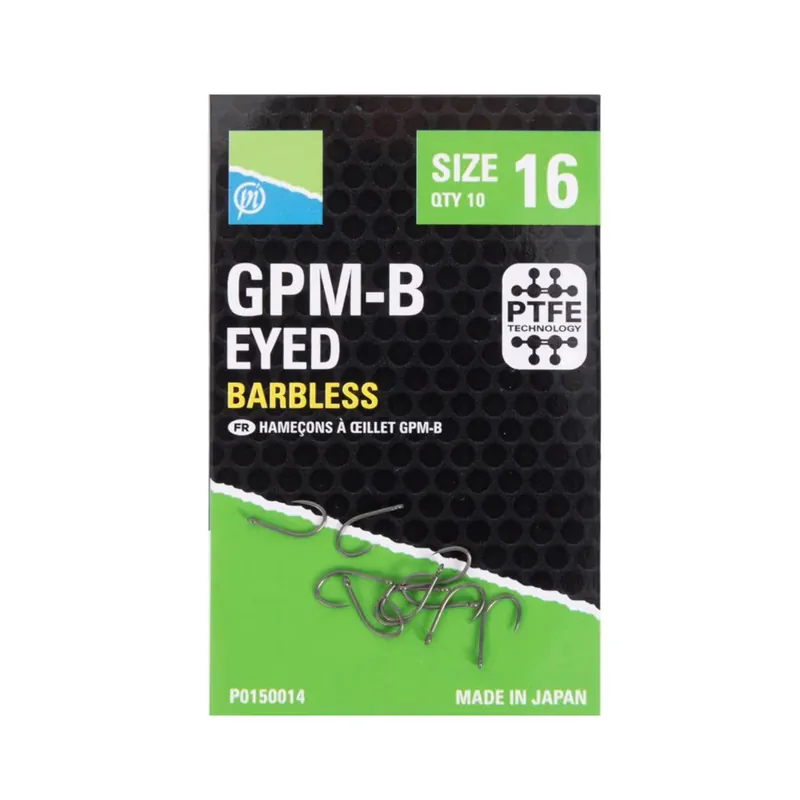 PRESTON GPM-B Size 16 Eyed