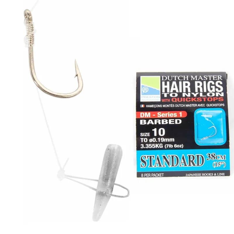 PRESTON Dutch Master Hair Rig Standard 15” 18