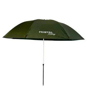 MOSTAL Schirm 250cm Nubrolly mit Fieberglasgestänge 210D PU
