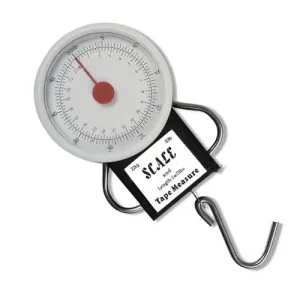 Waage 22kg rund mit Bandmaß