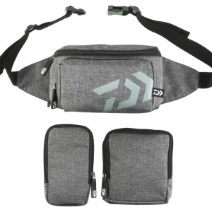 DAIWA D-Vec Hip Bag grey 23x13x17cm