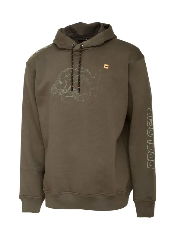 PROLOGIC Mirror Carp Hoodie L Ivy Green