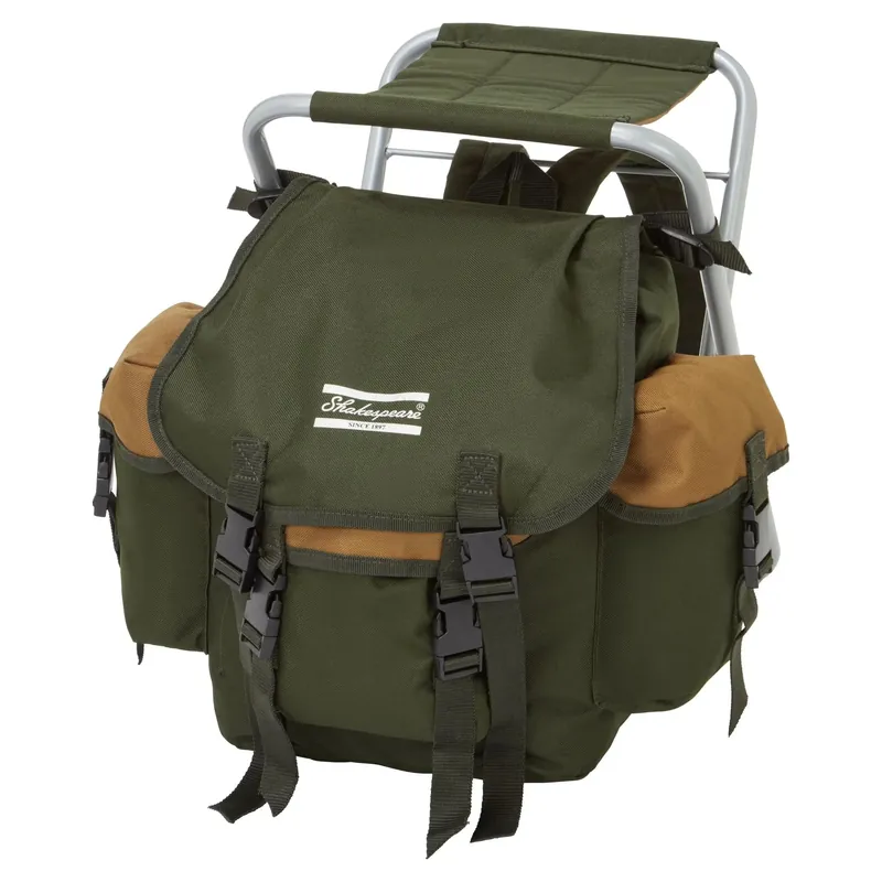 SHAKESPEARE Folding Stool with Backpack