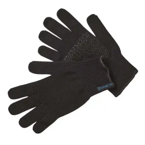 KINETIC Merino Wool Glove One Size Black, Wollhandschuhe
