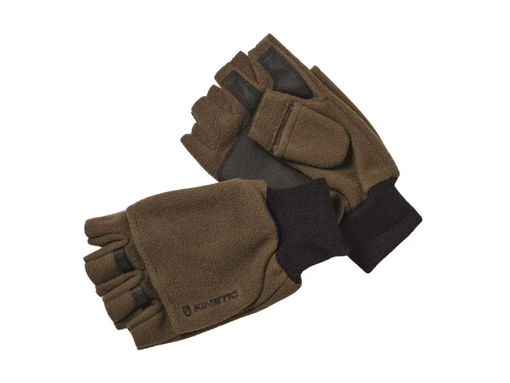 KINETIC Wind Stop Fold Over Mitt L Army Green, Handschuhe