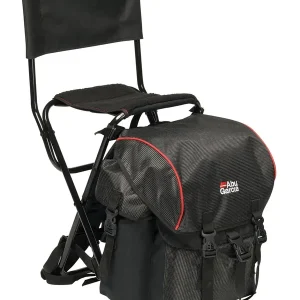 ABU Rucksack Standard With Backrest Black/Red