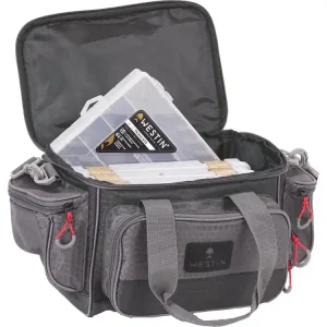 Westin W4 Lure Loader 4 Boxes Small Titanium Black - Tasche