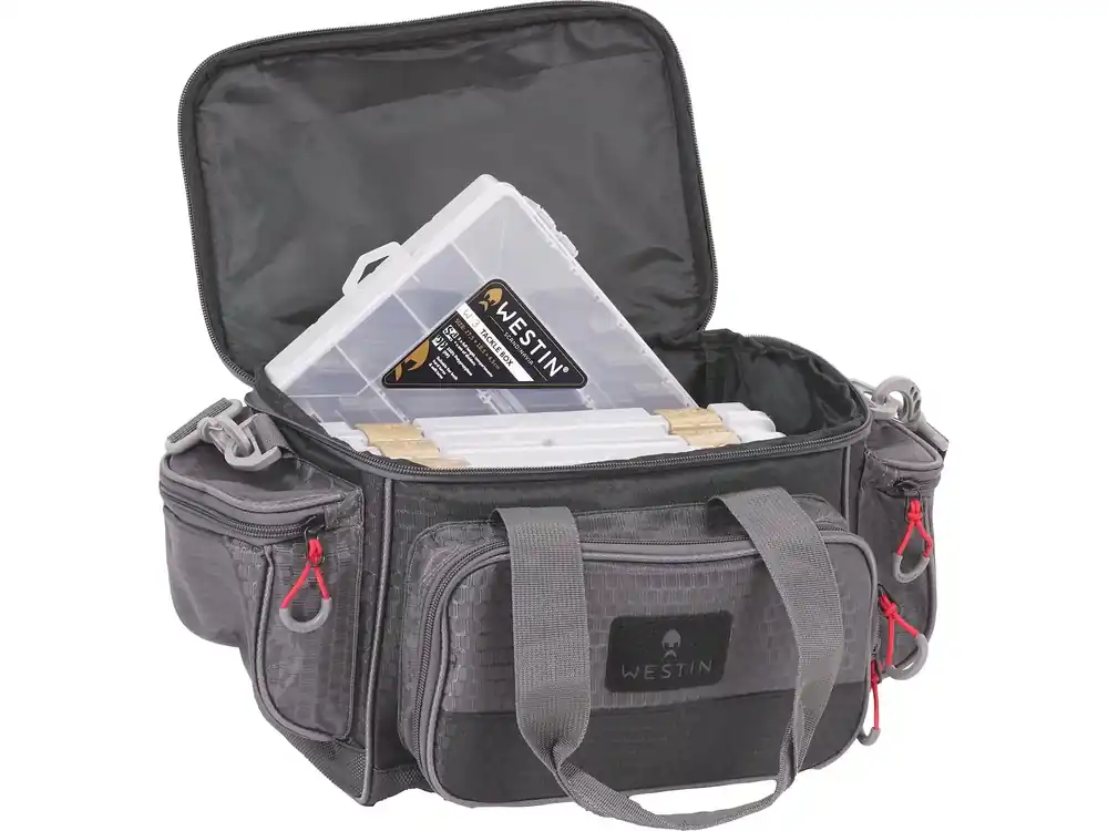 Westin W4 Lure Loader 4 Boxes Small Titanium Black - Tasche