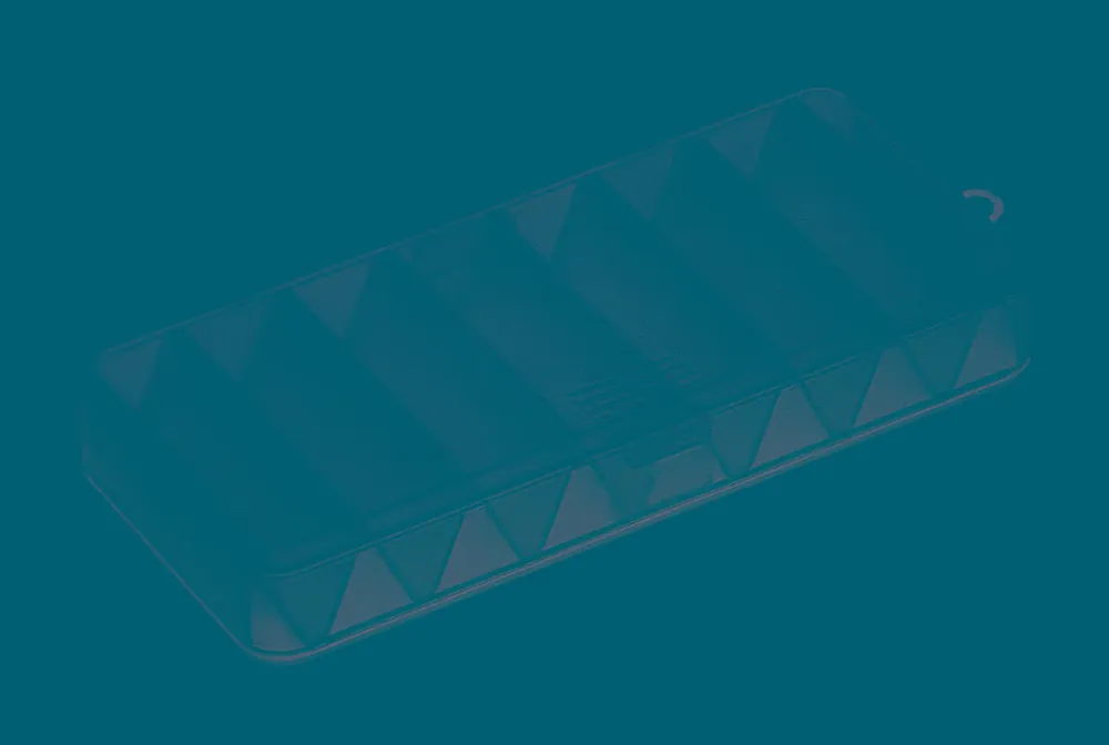 MEIHO Reversible Triangle 85 mm Weiß