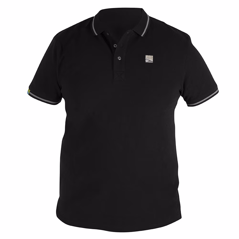 PRESTON Black Polo - XL