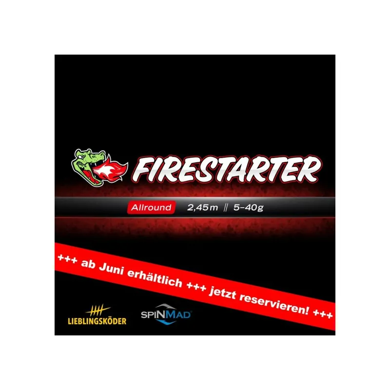 Lieblingsköder Firestarter Allround 2,45 m WFG. 5 - 40 g-