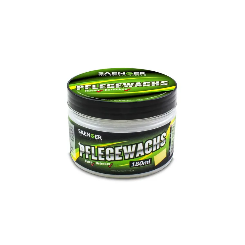Sänger Ruten Pflegewachs mit Tuch 180 mL-