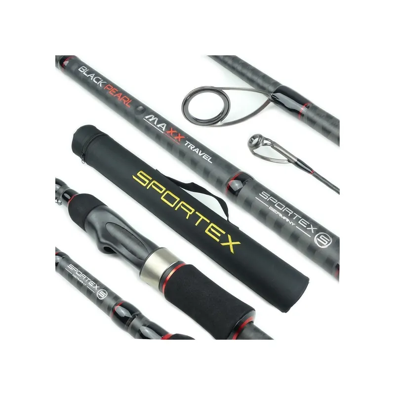 Sportex Black Pearl MAXX Travel Reiserute-2,40 m Wfg: 22 -54 g