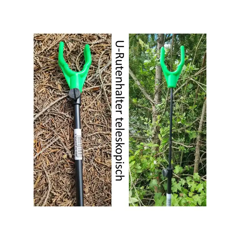 U-Rutenhalter Stahl teleskopisch 50 - 90 cm-