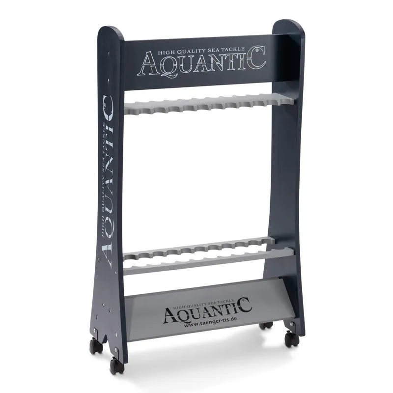 Aquantic Promotion Rutenständer für 24 Ruten-