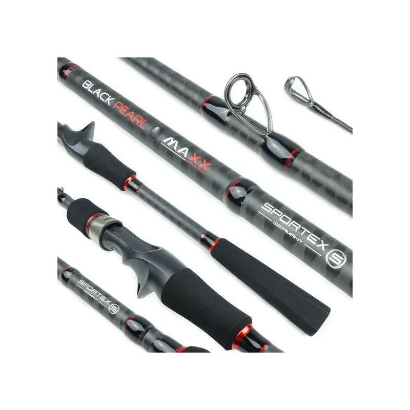 Sportex Black Pearl MAXX Baitcastrute-2,10 m Wfg: 13 -29 g