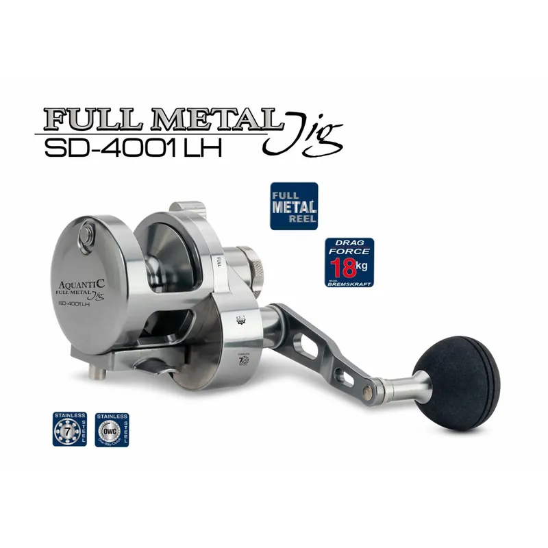 Aquantic Full Metal Jig Multirolle SD-4001LH-