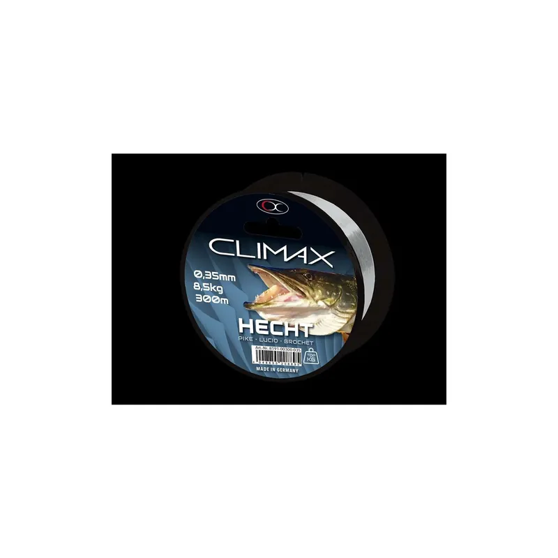 Climax Monofile Zielfischschnur Hecht-0,30mm
