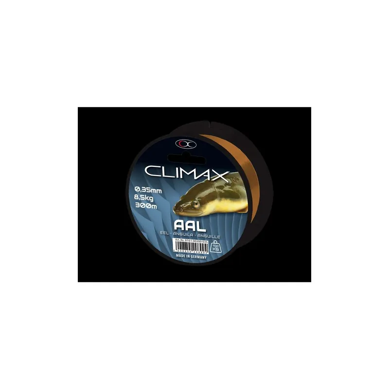 Climax Monofile Zielfischschnur Aal-0,30 mm