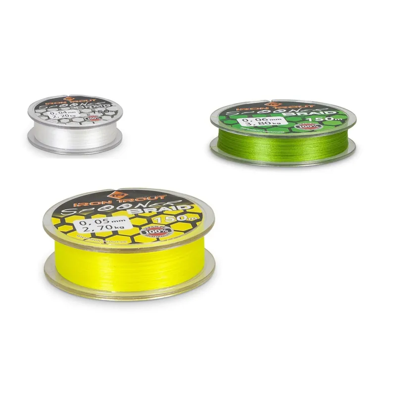 Iron Trout Spooner Braid-0,04 mm Camo Green 150 m