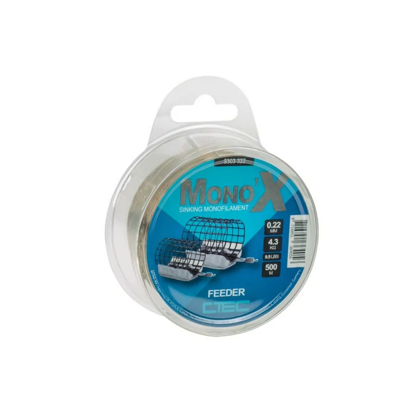 Spro CTEC Mono X Feeder Schnur-0,25mm