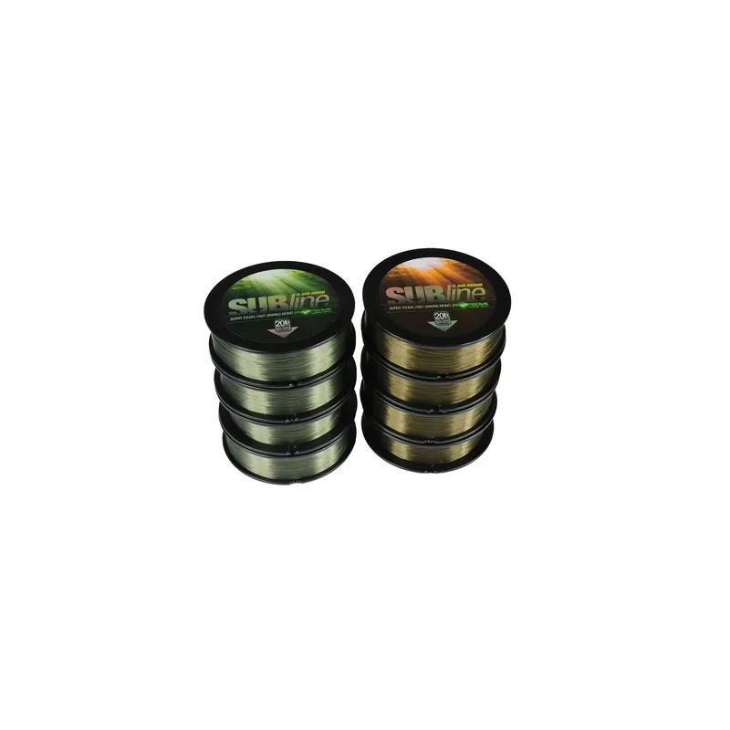 Korda Subline Green Karpfenschnur 1000 m-12 lb