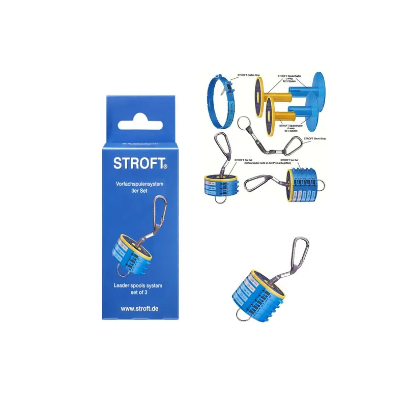 STROFT 5er Set (Vorfachspulensystem)-