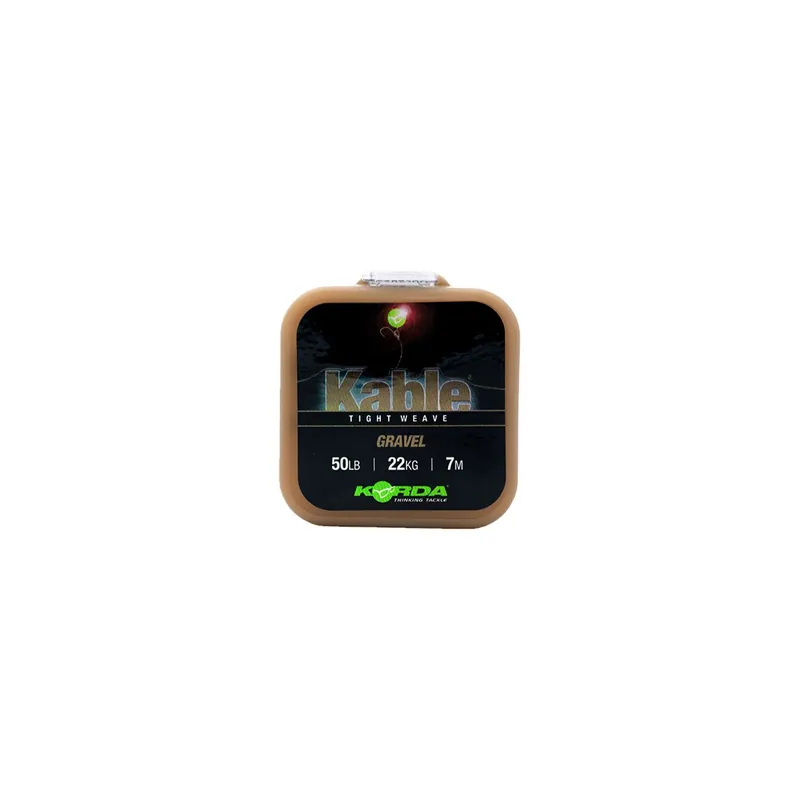Korda Kable Tight Weave 7 m Gravel-