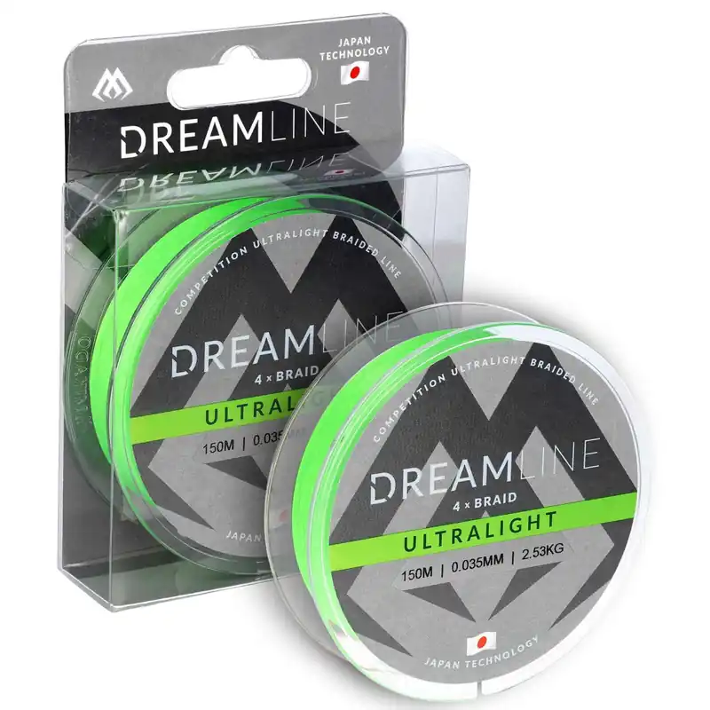 Mikado Dreamline Competition Fluo Grün-0,08 mm 6,9 kg 150 m