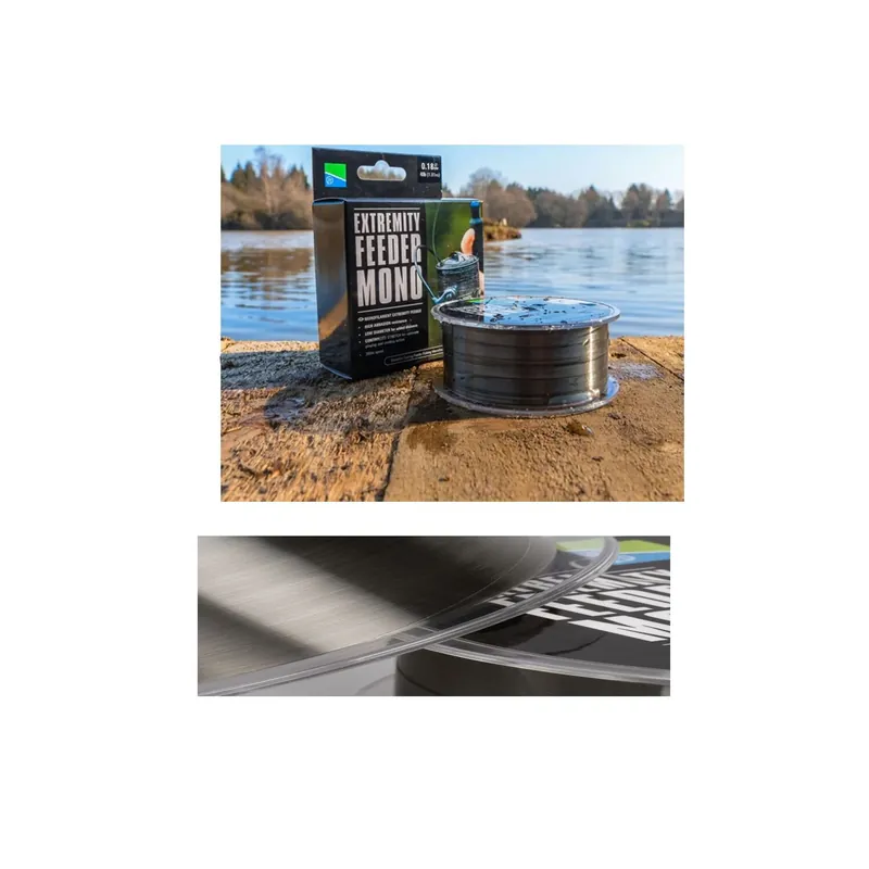 Preston Extremity Feederschnur - 0,23 mm 2,72 kg-