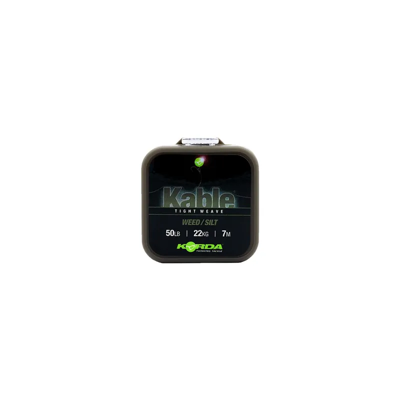 Korda Kable Tight Weave 7 m Weed-