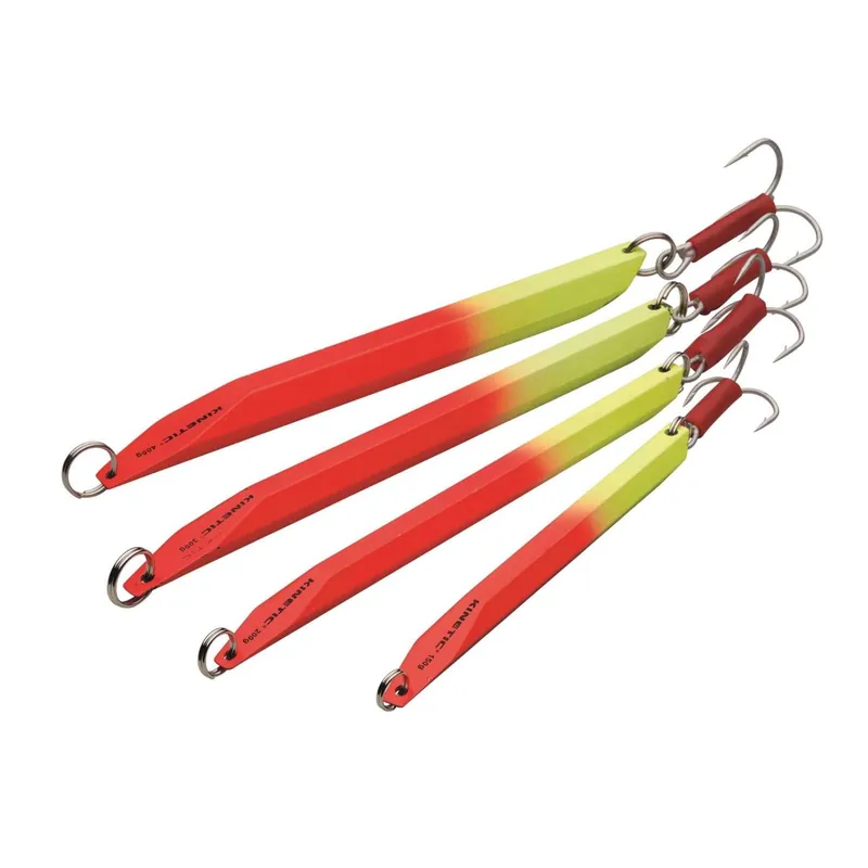 Kinetic depth diver Pilker-100 g Haken 5/0 GREEN/YELLOW