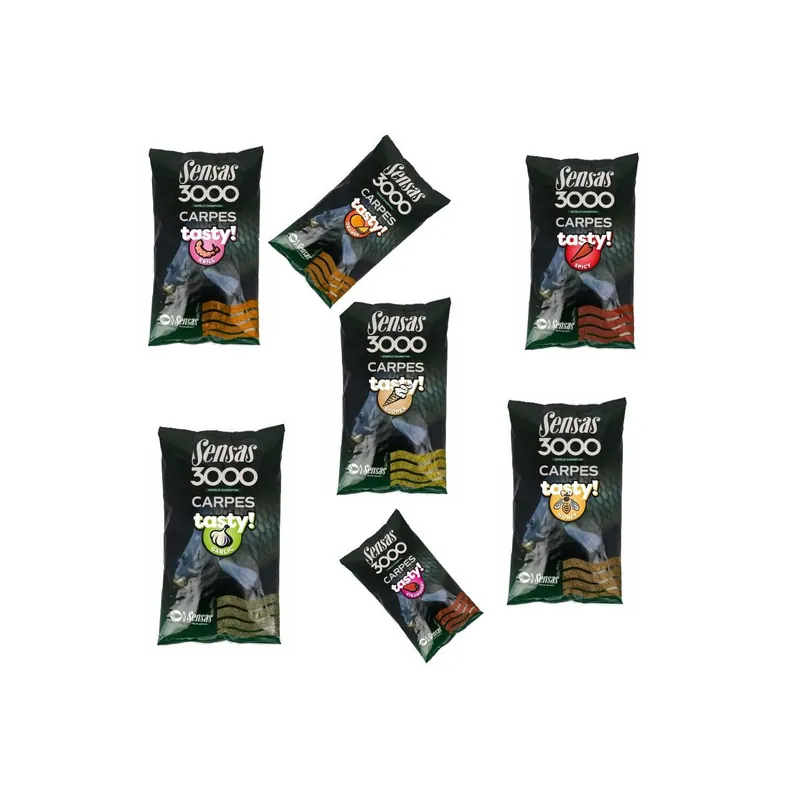 Sensas 3000 Carp Tasty-Garlic