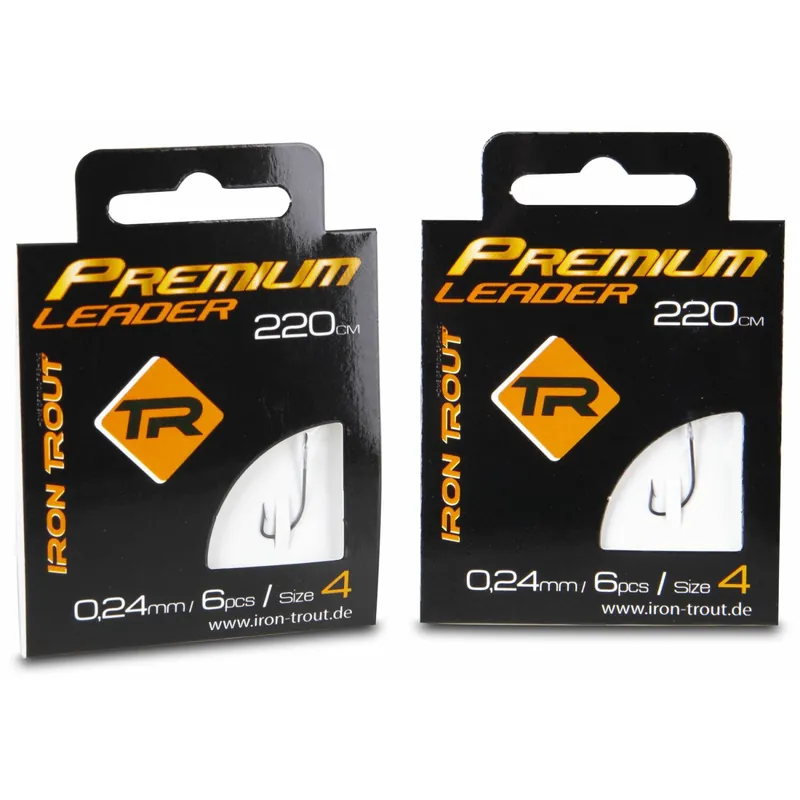 IRON TROUT Premium Forellenhaken-180 cm 0,22 mm Gr.6