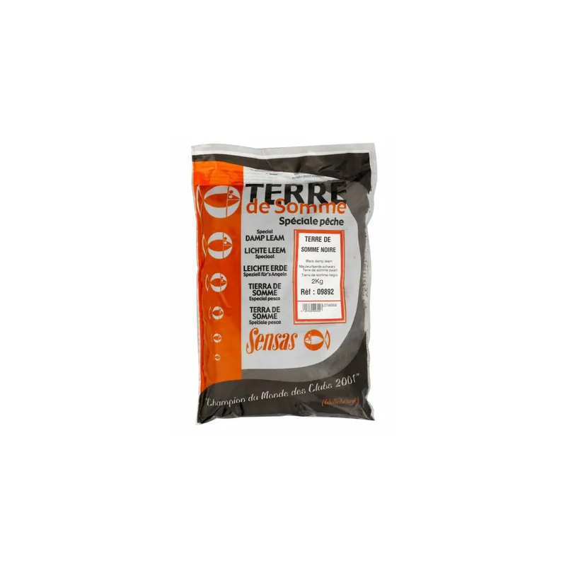 Sensas Terre de Somme - Noire 2kg-